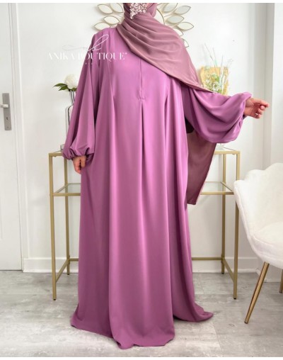 ABAYA OUMAYMA SOIE DE MEDINE