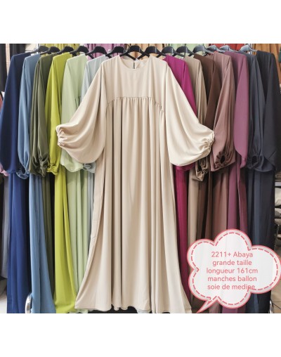 1,61cm ABAYA AMIRATY GRAND TAILLE