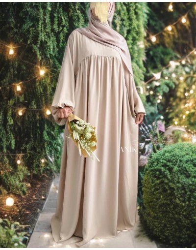 copy of ABAYA NOURA SOIE DE MEDINE